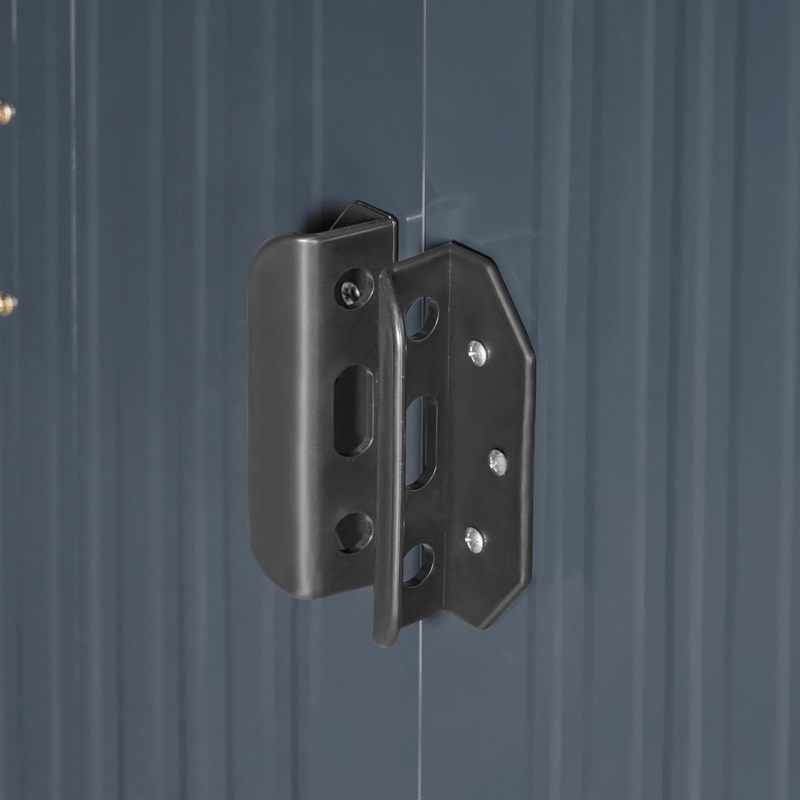 Haveskur Acilia 110x174 cm - Grå/Hvid - Have - Udestue & fritidshus - Opbevaringsskur & haveskur - Redskabsskur