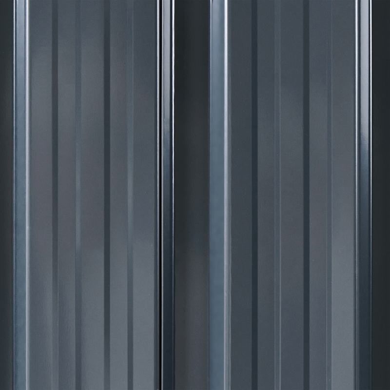 Haveskur Aisone 89x150 cm - Grå/Hvid - Have - Udestue & fritidshus - Opbevaringsskur & haveskur - Redskabskur