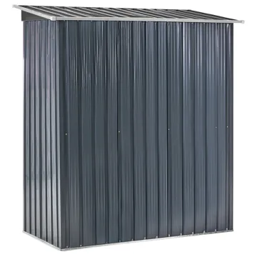 Haveskur Aisone 89x150 cm - Grå/Hvid - Have - Udestue & fritidshus - Opbevaringsskur & haveskur - Redskabskur