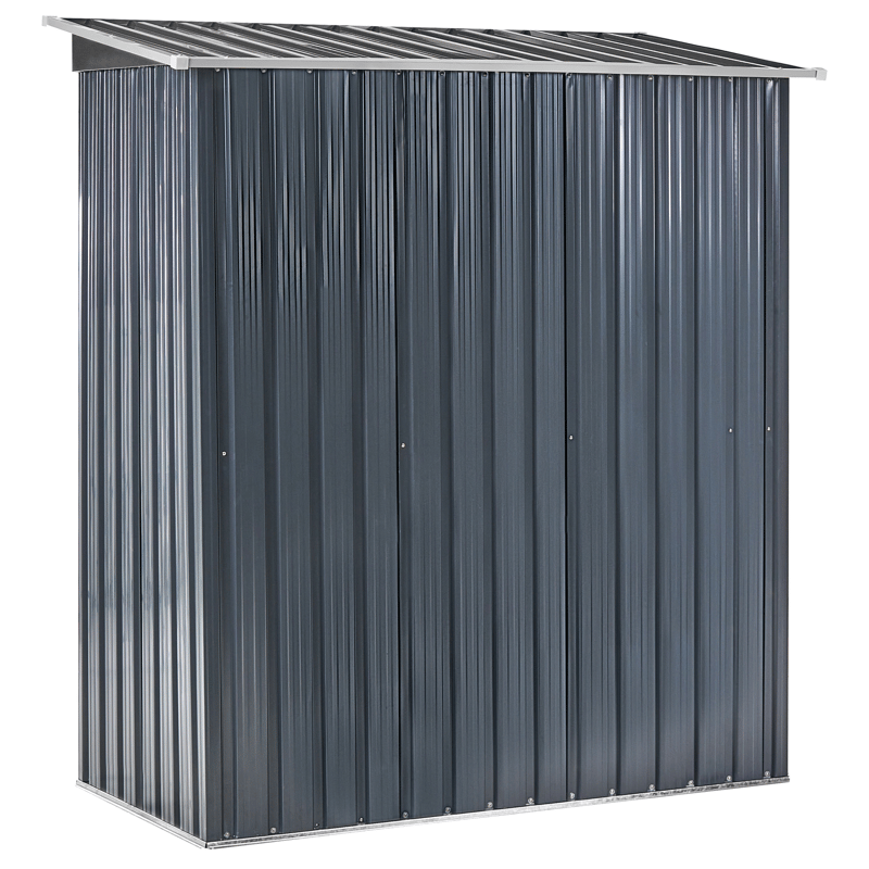 Haveskur Aisone 89x150 cm - Grå/Hvid - Have - Udestue & fritidshus - Opbevaringsskur & haveskur - Redskabskur