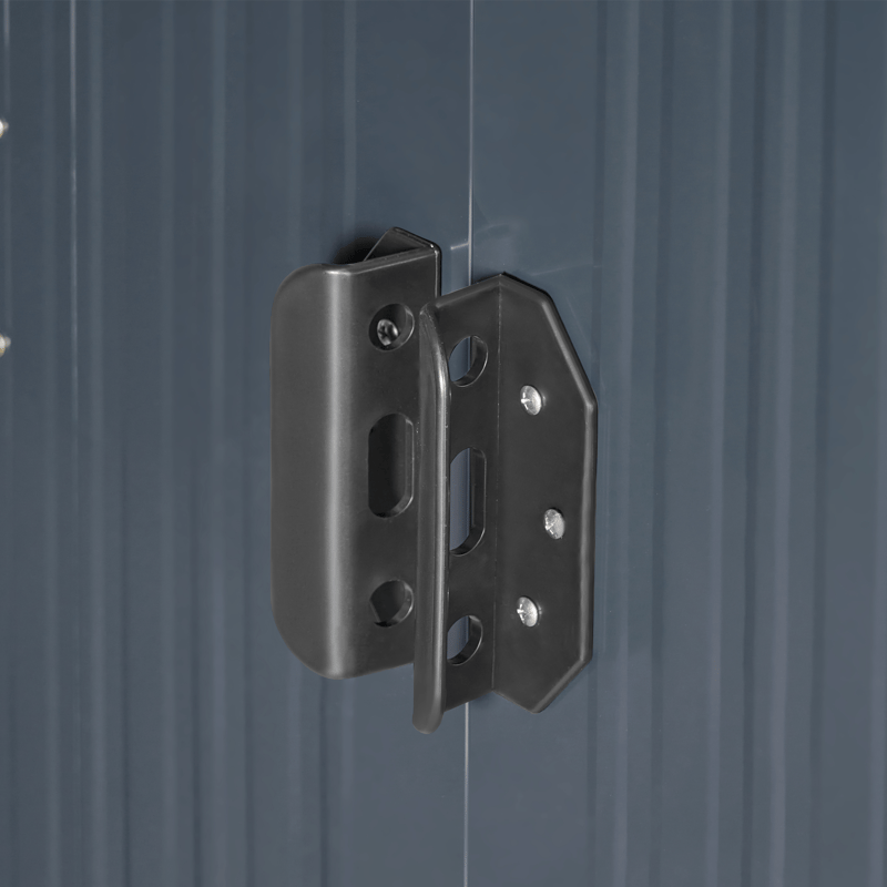 Haveskur Aisone 89x150 cm - Grå/Hvid - Have - Udestue & fritidshus - Opbevaringsskur & haveskur - Redskabskur