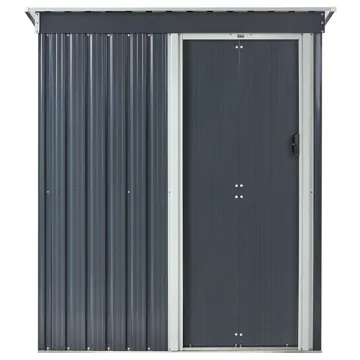 Haveskur Aisone 89x150 cm - Grå/Hvid - Have - Udestue & fritidshus - Opbevaringsskur & haveskur - Redskabskur