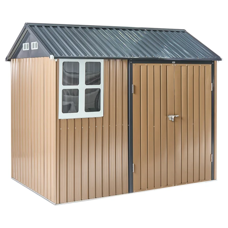 Haveskur Nocciano 161x248 cm, Brun/Grå