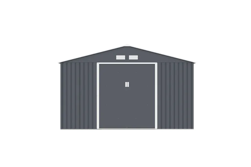 Jerone 13,2 m² Dark grey - Have - Udestue & fritidshus - Opbevaringsskur & haveskur - Redskabsskur