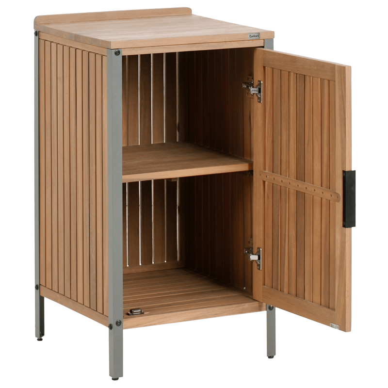 Køkkenskab til udendørs brug Ivrea akacietræ - Brun/Grå - Have - Grill - Udekøkken - Komplette udekøkkener