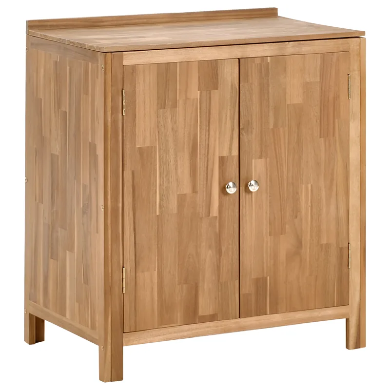 Køkkenskab til udendørs brug Venosa akacietræ 50x80 cm, Brun