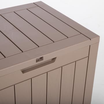 Opbevaringskasse HOME4YOU Portola 56x43x53 cm/118L, Beige plast - Beige - Have - Udestue & fritidshus - Opbevaringsskur & haveskur - Redskabsskur