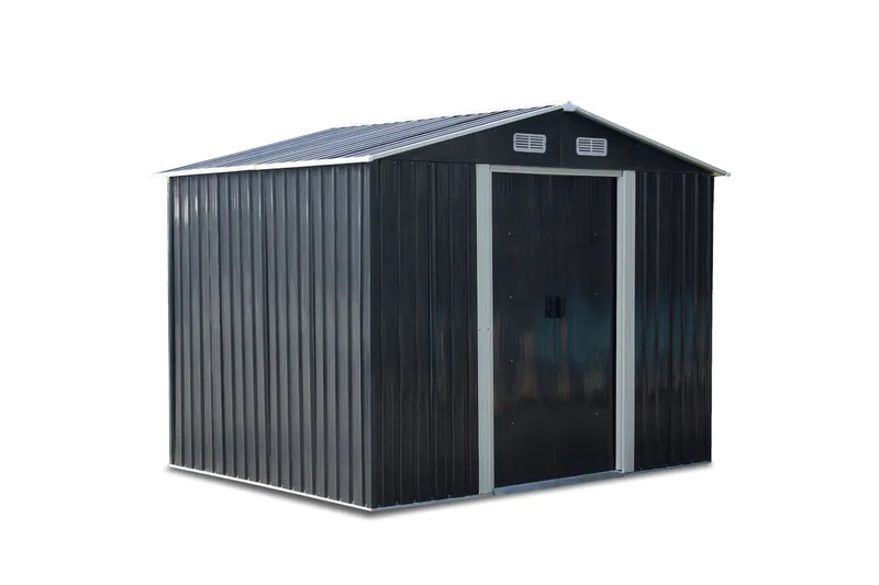 Redskabsskur 5,3 m² | Dobbelt skydedør | Basis inkl., undefined