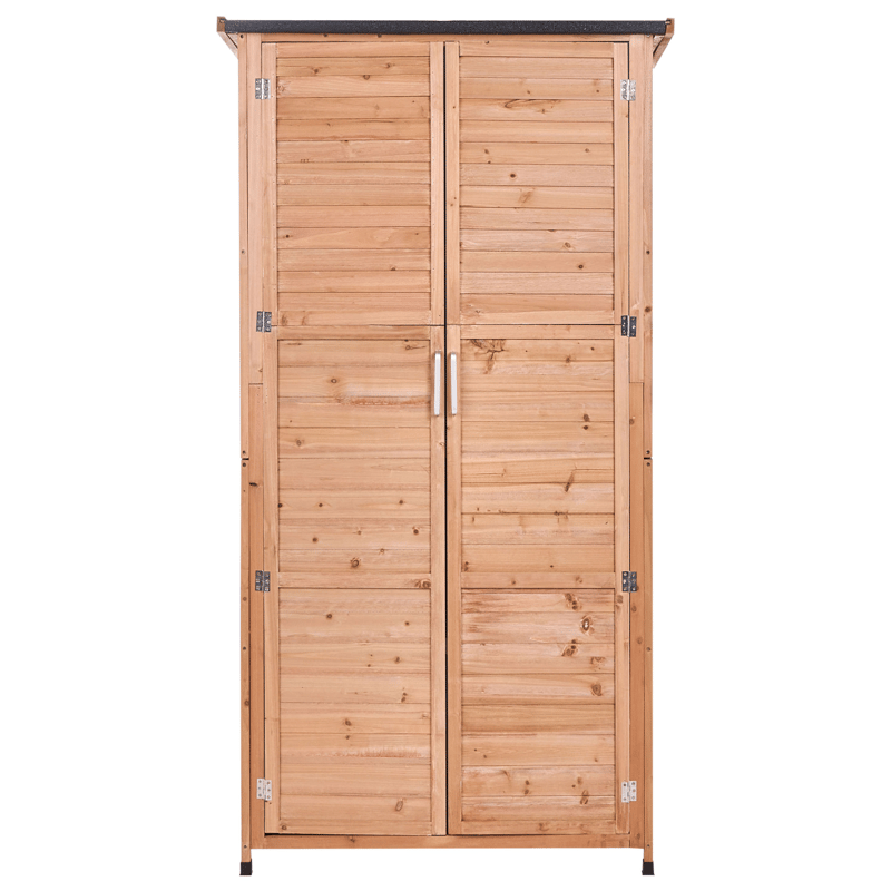 Redskabsskur Arsego 67x96 cm - Brun - Have - Udestue & fritidshus - Opbevaringsskur & haveskur - Redskabsskur