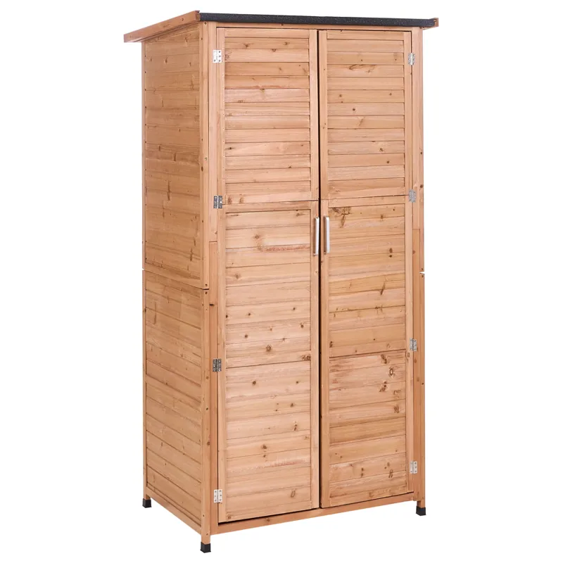 Redskabsskur Arsego 67x96 cm, Brun