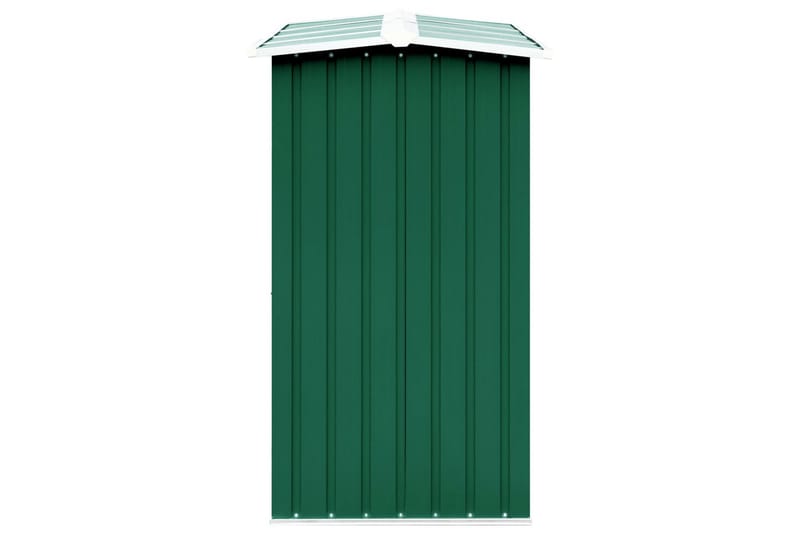 Brændeskur Til Haven 330x92x153cm Galvaniseret Stål Grøn - Have - Udestue & fritidshus - Opbevaringsskur & haveskur - Redskabsskur