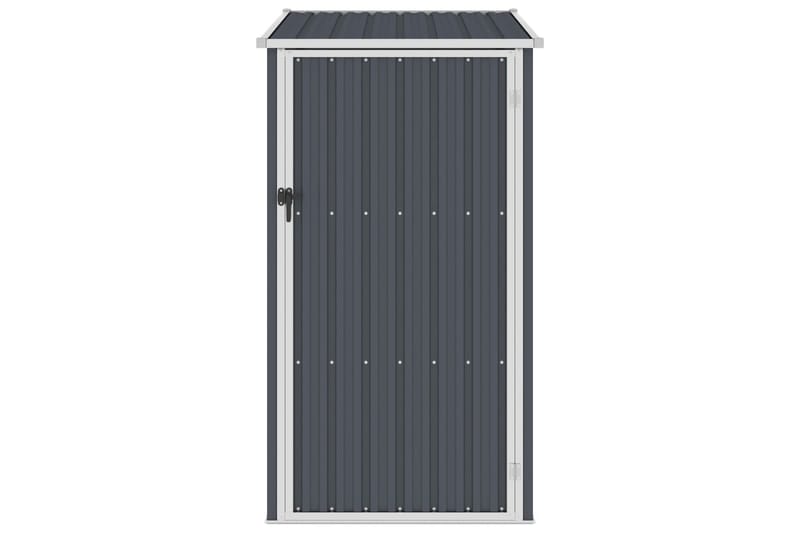 Haveskur 87x98x159 cm Galvaniseret Stål Antracitgrå - Have - Udestue & fritidshus - Opbevaringsskur & haveskur - Redskabsskur