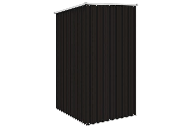 Haveskur 87x98x159 cm Galvaniseret Stål Brun - Have - Udestue & fritidshus - Opbevaringsskur & haveskur - Redskabsskur