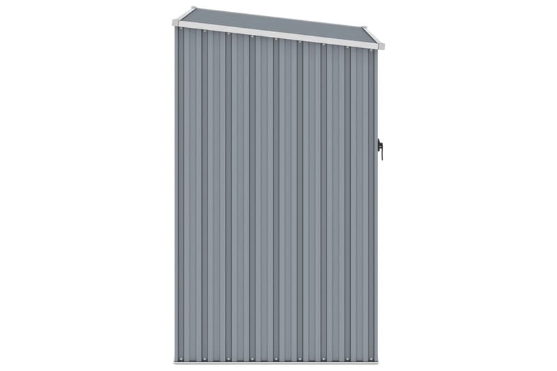 Haveskur 87x98x159 cm Galvaniseret Stål Grå - Have - Udestue & fritidshus - Opbevaringsskur & haveskur - Redskabsskur
