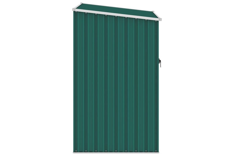 Haveskur 87x98x159 cm Galvaniseret Stål Grøn - Have - Udestue & fritidshus - Opbevaringsskur & haveskur - Redskabsskur