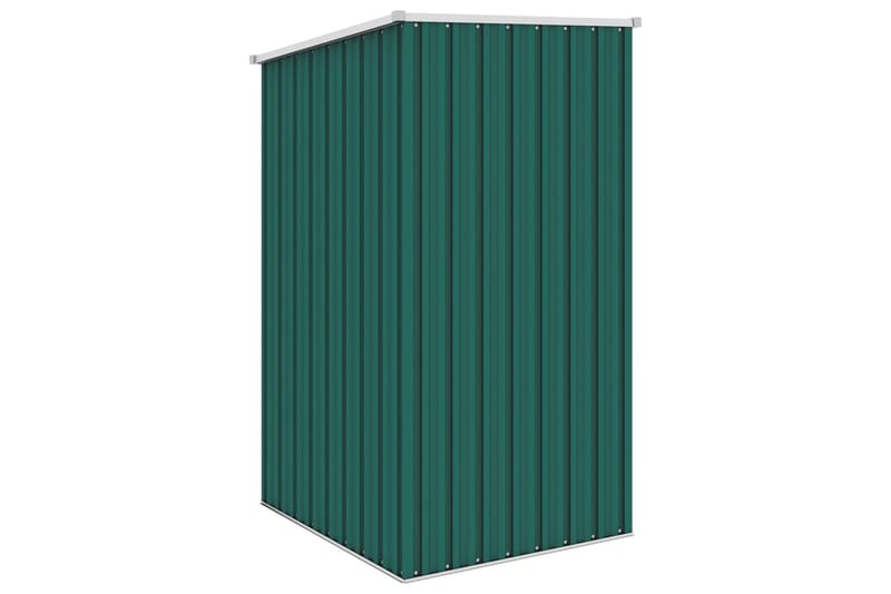 Haveskur 87x98x159 cm Galvaniseret Stål Grøn - Have - Udestue & fritidshus - Opbevaringsskur & haveskur - Redskabsskur