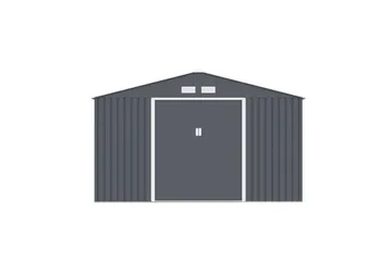 Skur og redskabsrum Jerone 13,2 m² Mørkegrå - Have - Udestue & fritidshus - Opbevaringsskur & haveskur - Redskabsskur