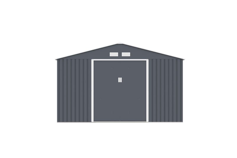 Skur og redskabsrum Jerone 13,2 m² Mørkegrå - Have - Udestue & fritidshus - Opbevaringsskur & haveskur - Redskabsskur