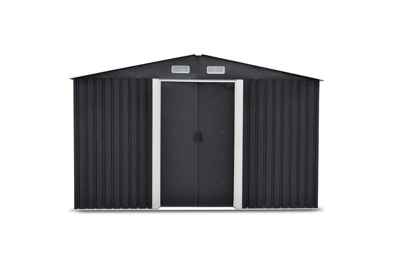 Skur og redskabsskur 12,5 m² | Dobbelt skydedør | Basis inkl. - Have - Udestue & fritidshus - Opbevaringsskur & haveskur - Redskabskur