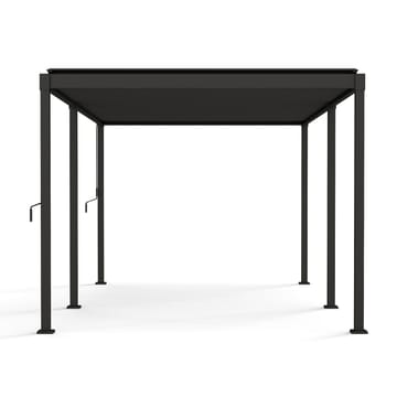 Pavillon HOME4YOU Mirador-80 mørkegrå 3x5 m - Mørkegrå - Have - Udestue & fritidshus - Lysthus