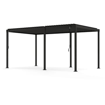 Pavillon HOME4YOU Mirador-80 mørkegrå 3x5 m - Mørkegrå - Have - Udestue & fritidshus - Lysthus