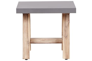 Trädgårdsstol Beliani Tonnare Grey - Havemøbler - Loungemøbler - Moduler - Skamler & puffer