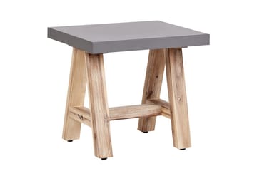 Trädgårdsstol Beliani Tonnare Grey - Havemøbler - Loungemøbler - Moduler - Skamler & puffer