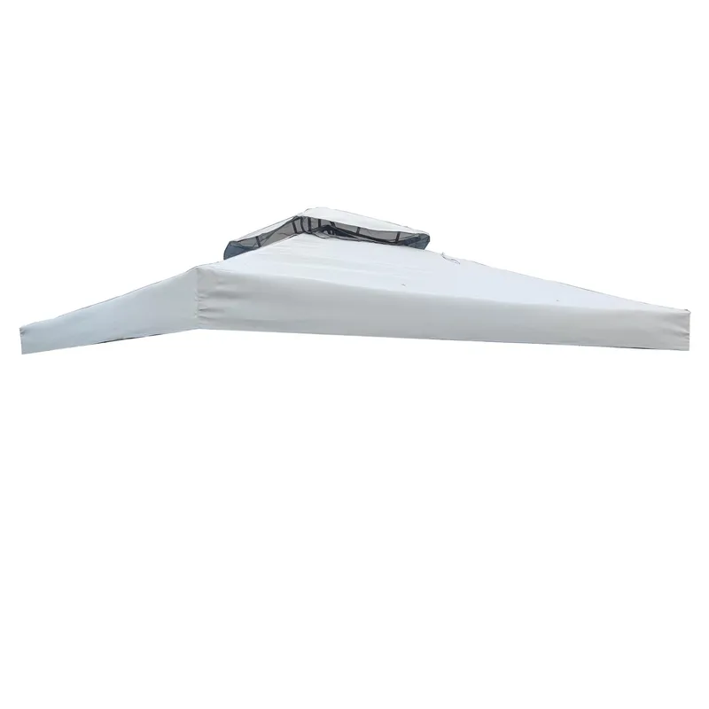 Tagdug til pavillon HOME4YOU Tulip 3x3 m grå, grå