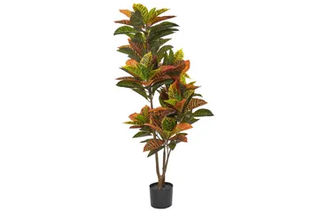 Konstgjord växt Beliani Codiaeum Green||Black||Brown - Boligtilbehør - Kunstige planter