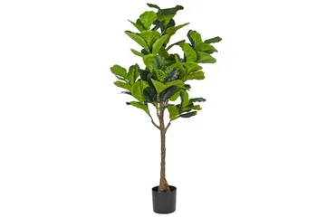 Konstgjord växt Beliani Fig Tree Green||Black - Boligtilbehør - Kunstige planter