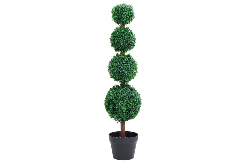 kunstig buksbom med krukke 90 cm kugleformet grøn - Grøn - Balkonblomster - Kunstige planter