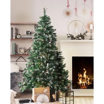 Kunstig juletræ Palomar - 110x110x180 cm - Boligtilbehør - Julepynt & højtidsdekorationer - Juelpynt og juledekoration - Plastik juletræ