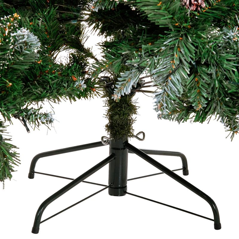 Kunstig juletræ Palomar - 125x125x210 cm - Boligtilbehør - Julepynt & højtidsdekorationer - Juelpynt og juledekoration - Plastik juletræ