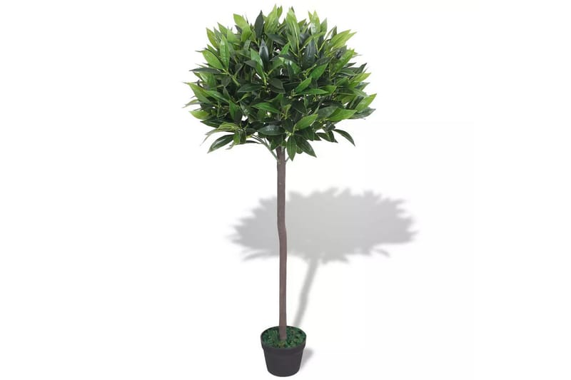 Kunstigt Laurbærtræ Med Potte 125 Cm Grøn - Flerfarvet - Balkonblomster - Kunstige planter