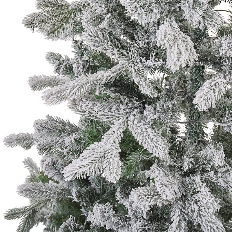 Tatlow Lille Plastgran 120 cm med Belysning - Grøn/Hvid - Boligtilbehør - Julepynt & højtidsdekorationer - Juelpynt og juledekoration - Plastik juletræ