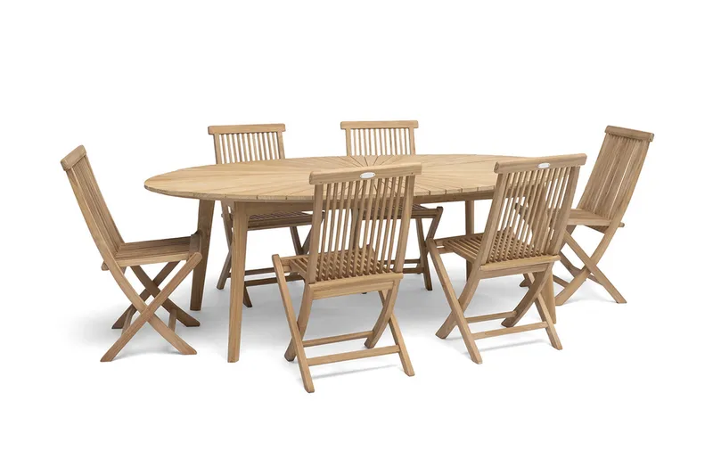 Stol Hillerstorp Nova 2-Pack Brun - Havemøbler - Balkon - Balkonmøbler - Altanstole