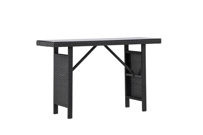 Padova Sidebord 40x120 cm - Sort - Havemøbler - Balkon - Balkonmøbler - Altanborde