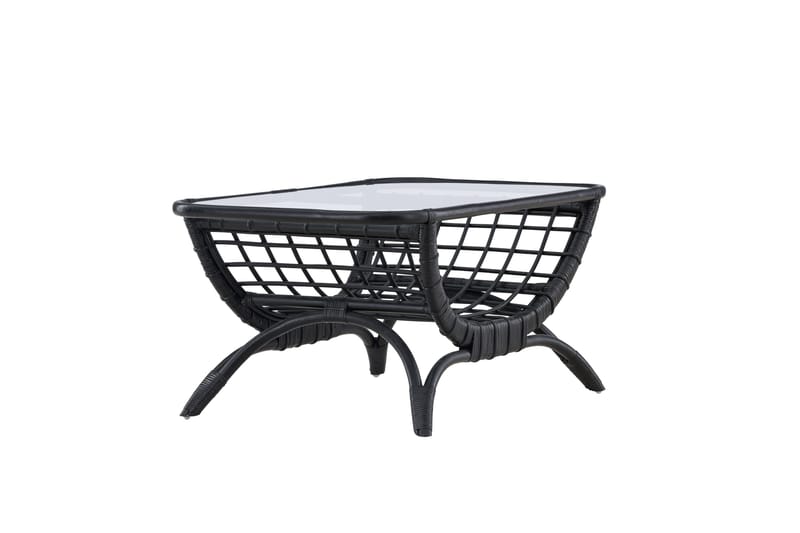Moana Sofabord 60x95,5 cm - Sort - Havemøbler - Balkon - Balkonmøbler - Altanborde