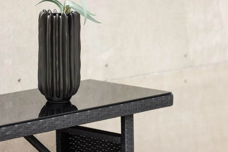 Padova Sidebord 40x120 cm - Sort - Havemøbler - Balkon - Balkonmøbler - Altanborde