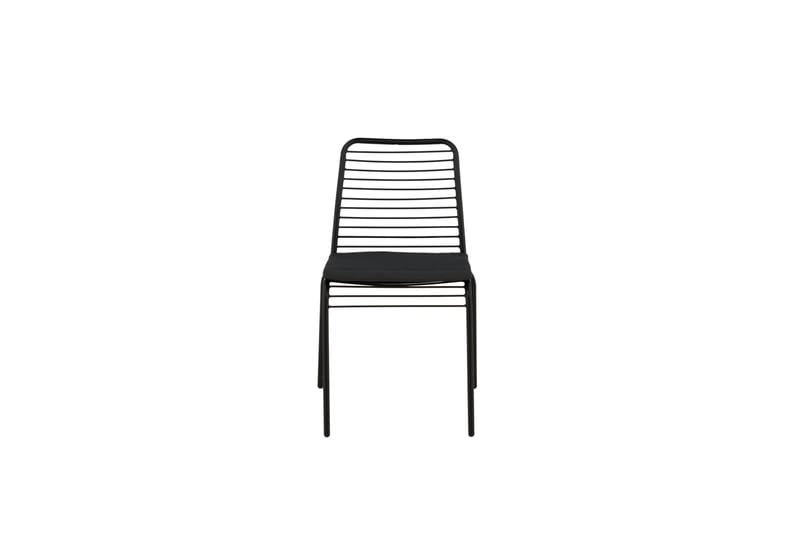 Panjin Spisestol - Sort - Havemøbler - Balkon - Balkonmøbler - Altanstole