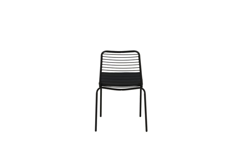 Panjin Spisestol - Sort - Havemøbler - Balkon - Balkonmøbler - Altanstole