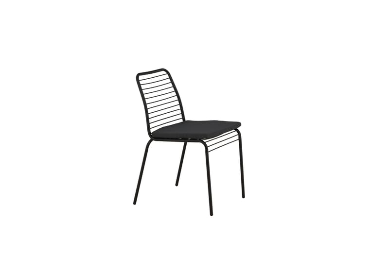 Panjin Spisestol - Sort - Havemøbler - Balkon - Balkonmøbler - Altanstole