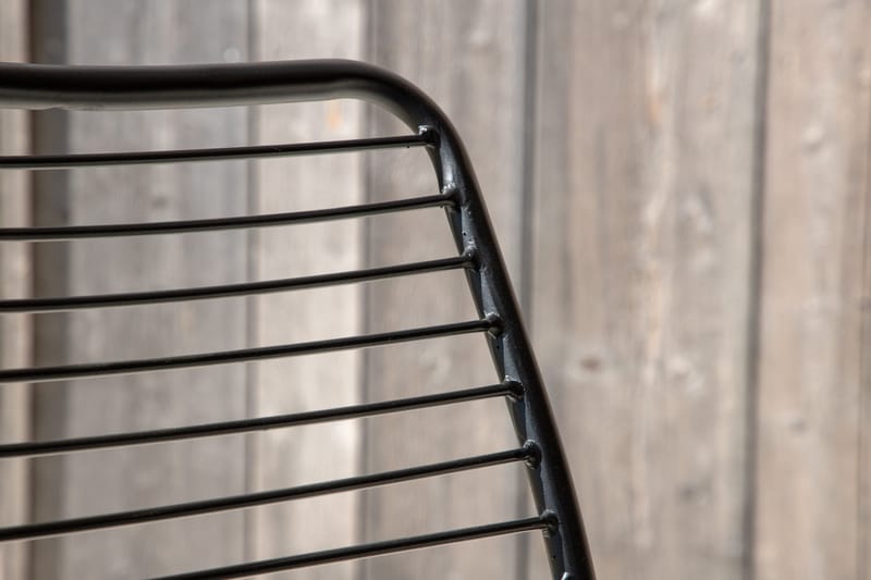 Panjin Spisestol - Sort - Havemøbler - Balkon - Balkonmøbler - Altanstole
