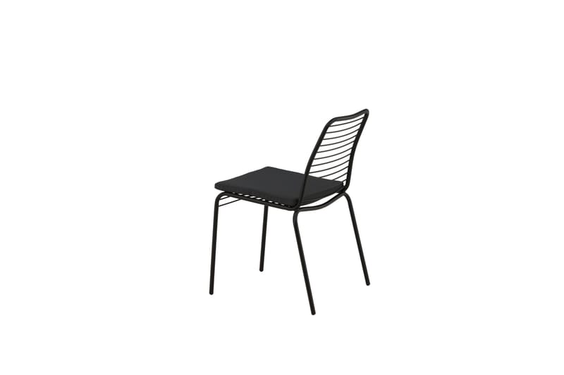 Panjin Spisestol - Sort - Havemøbler - Balkon - Balkonmøbler - Altanstole