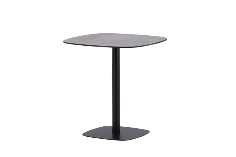 Milano Cafébord 70 cm - Sort - Havemøbler - Balkon - Balkonmøbler - Altanborde