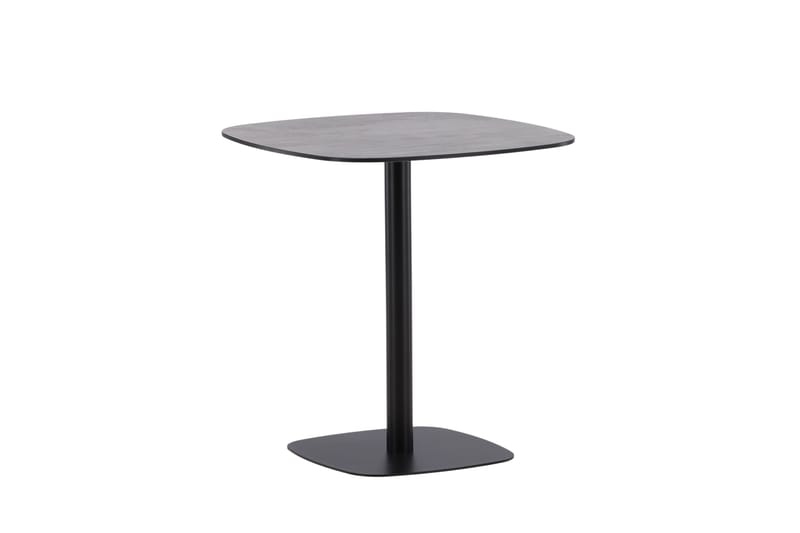 Milano Cafébord 70 cm - Sort - Havemøbler - Balkon - Balkonmøbler - Altanborde