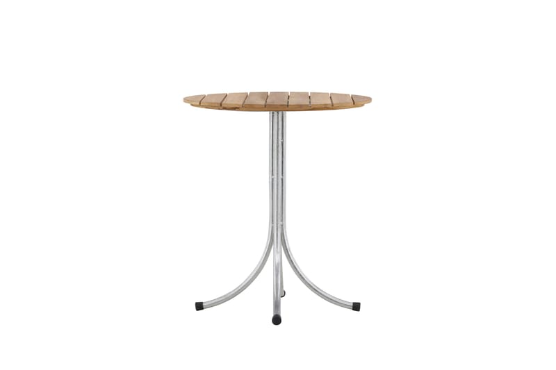Holmsund Cafébord 65 cm - Natur/ Sølv - Havemøbler - Balkon - Balkonmøbler - Altanborde