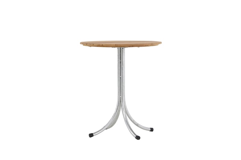 Holmsund Cafébord 65 cm - Natur/ Sølv - Havemøbler - Balkon - Balkonmøbler - Altanborde