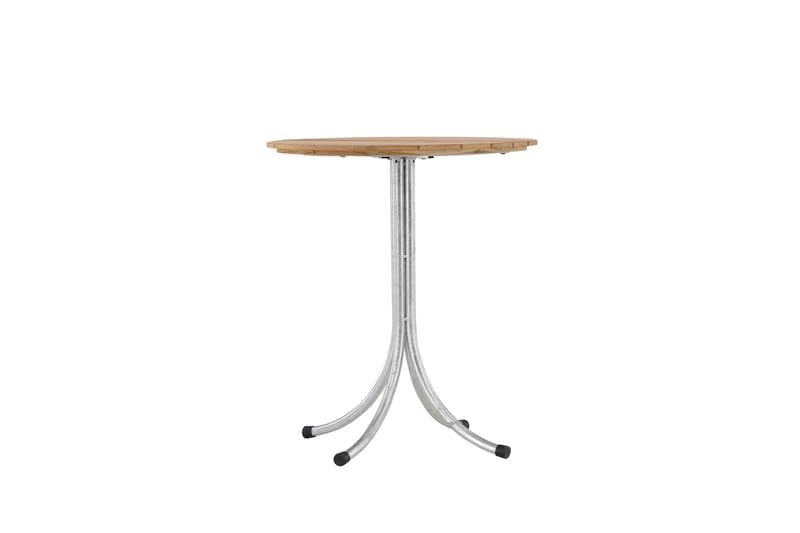 Holmsund Cafébord 65 cm - Natur/ Sølv - Havemøbler - Balkon - Balkonmøbler - Altanborde