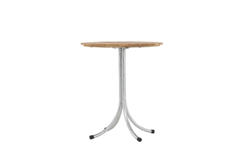 Holmsund Cafébord 65 cm - Natur/ Sølv - Havemøbler - Balkon - Balkonmøbler - Altanborde